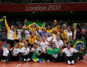 medalha de ouro vôlei feminino Olimpíadas 2012 (Foto: Reuters)
