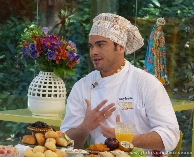 Sidney Sampaio - Super Chef (Foto: Mais Você / TV Globo)
