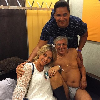 Carla Perez, Xandy e Caetano Veloso (Foto: Reprodução/Instagram)