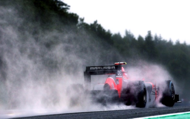 Charles Pic treino Marussia Spa Francorchamps (Foto: Getty Images)
