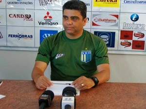 Marcelo Cabo, técnico do Nacional-MG (Foto: Fair Play Assessoria)