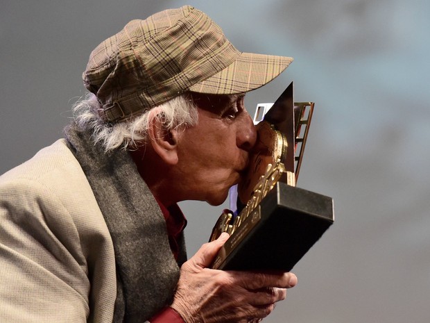 Flávio Migliaccio é homenageado em festival de cinema em Gramado (Foto: Alex Palarea/ Ag. News)