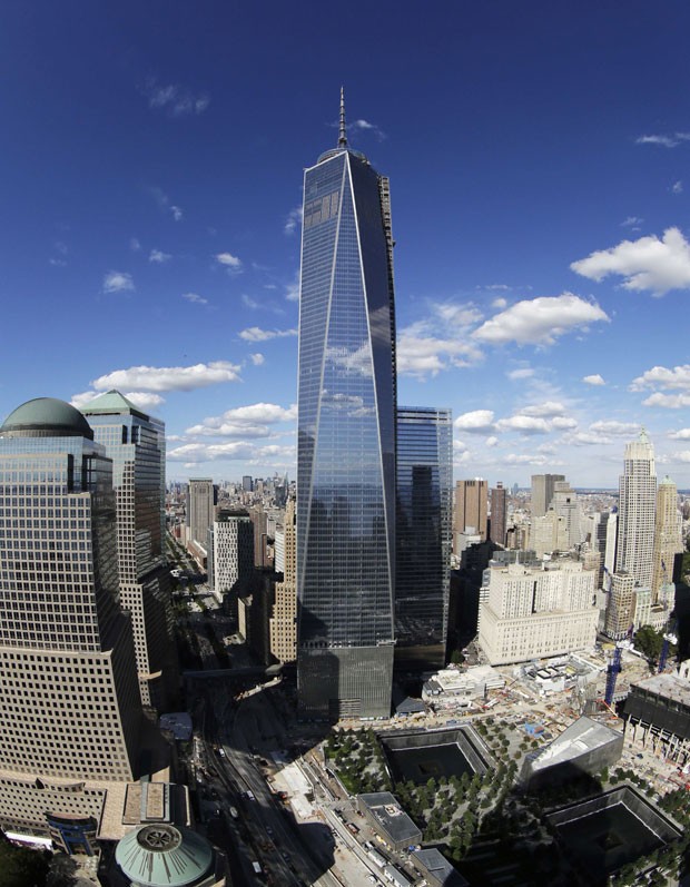 O One World Trade Center, considerado o mais alto das Américas (Foto: Mark Lennihan/AP Photo)