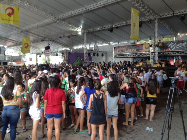 Apuração do desfile foi na tarde desta terça  (Foto: Murilo Souza/RBS TV)