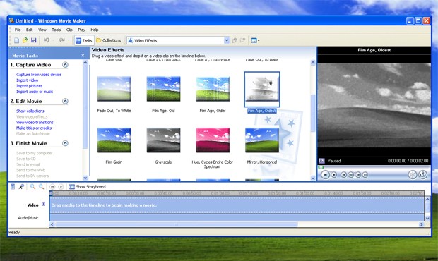 windows movie maker windows xp