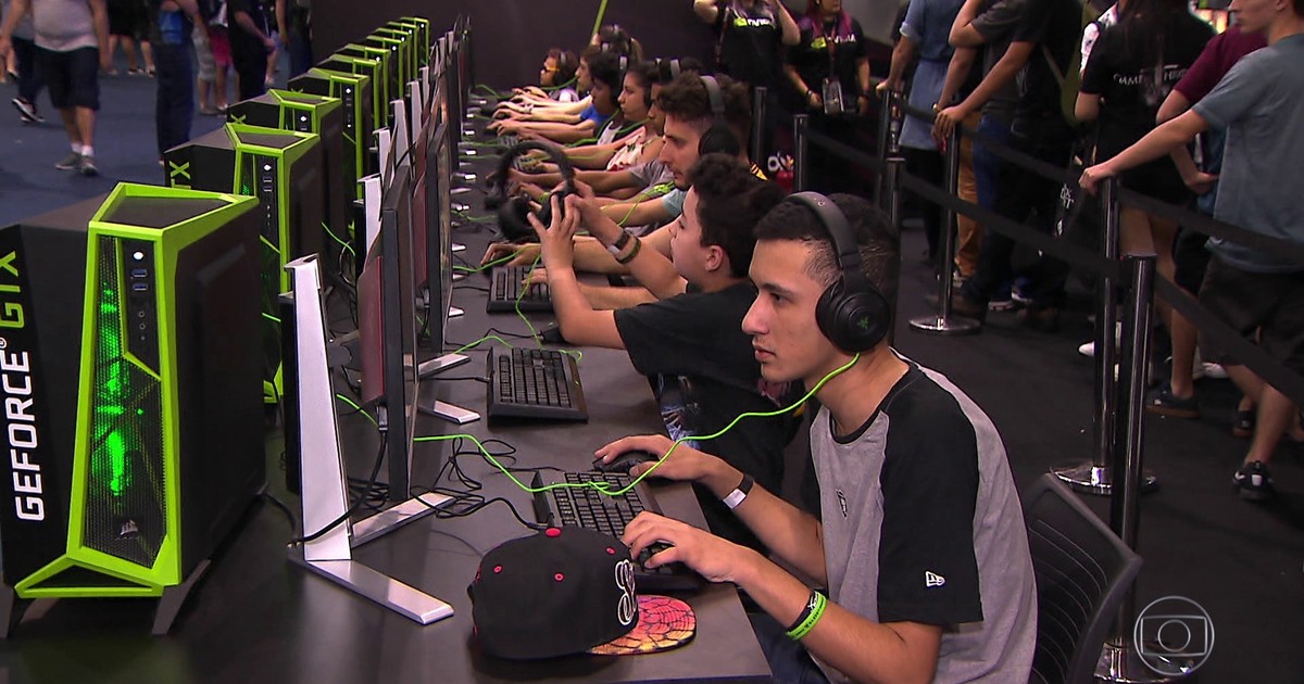 Jornal Nacional São Paulo recebe a maior feira de games da América Latina