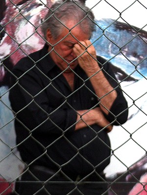 Juvenal Juvêncio no treino do são paulo (Foto: JF Diorio / Agência Estado)