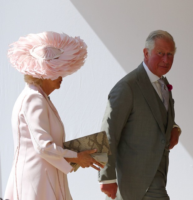 Chapéus diferentões no casamento de Harry e Meghan (Foto: Getty Images) Chapéus diferentões no casamento de Harry e Meghan (Foto: Getty Images)