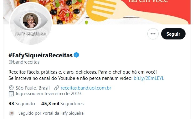 Band muda o nome pra Fafy Siqueira e causa na web (Foto: Reprodução/Twitter)
