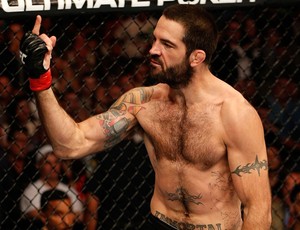 Mike Pyle Matt Brown ufc fight night (Foto: Agência Getty Images)