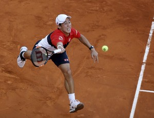 Kei Nishikori perde para Andy Murray (Foto: REUTERS/Andrea Comas)