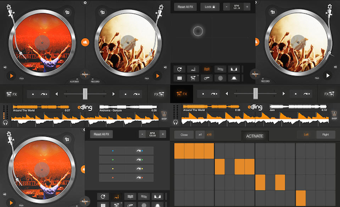 Use o Edjing para soltar o DJ que existe em você (Foto: Divulgação/AppStore)