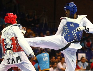 Diogo Silva taekwondo pan-americano (Foto: Luiz Pires/VIPCOMM)