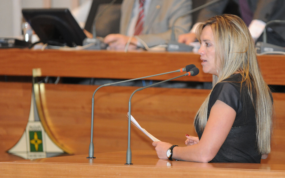 A ex-presidente da Câmara Legislativa, Celina Leão (PPS) (Foto: CLDF/Divulgação)