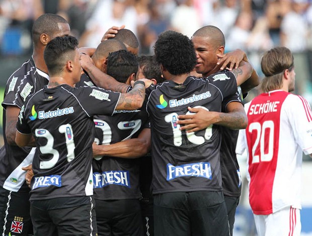 gol Vasco x Ajax (Foto: Marcelo Sadio / Site Oficial do vasco)