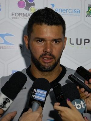Gilson, goleiro do Treze (Foto: Silas Batista / GloboEsporte.com) Gilson, goleiro do Treze (Foto: Silas Batista / GloboEsporte.com)