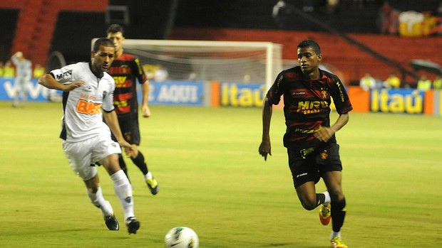 sport x atlético-mg  (Foto: Aldo Carneiro / Pernambuco Press)