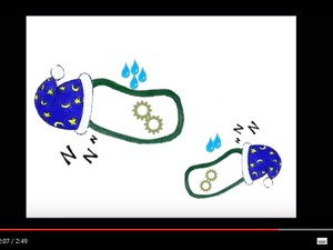 Vídeo &#39;iGEM UFSCar&#39;, no YouTube, mostra o funcionamento do repelente (Foto: Divulgação/YouTube)