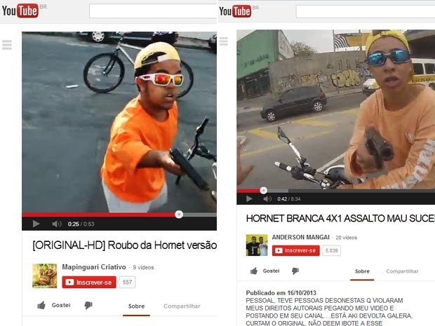 Vídeo de ladrão baleado tem versão com GTA e anão roubando bicicleta Parodia