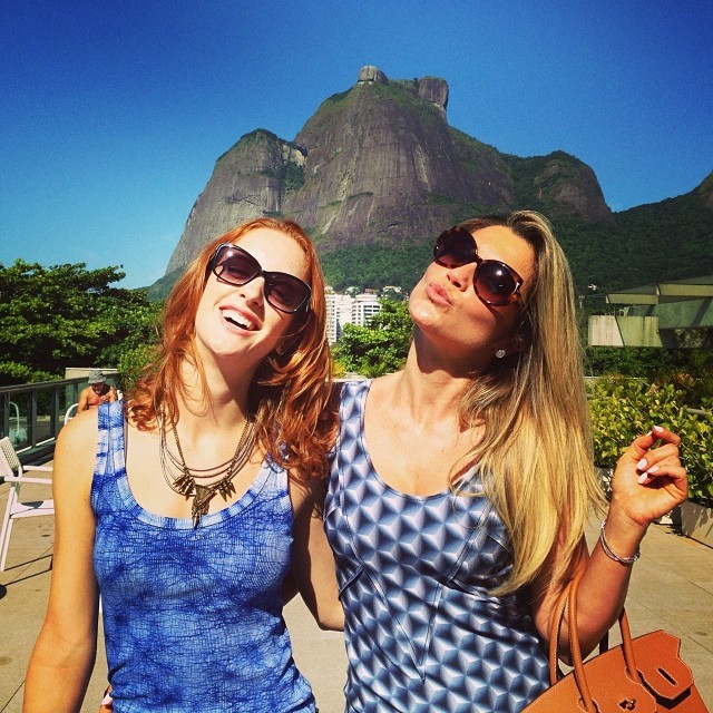Laila Zaid e Flávia Alessandra (Foto: Reprodução/Instagram) Laila Zaid e Flávia Alessandra (Foto: Reprodução/Instagram)