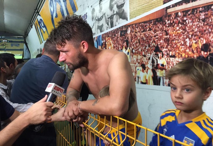 Tigres x Internacional inter Libertadores Monterrey Estádio Universitário Inter Tigres Rafael Sobis Inter (Foto: Diego Guichard/GloboEsporte.com)