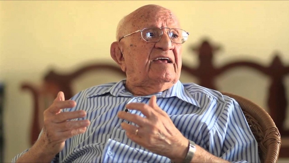 Aecim Tocantins morreu aos 94 anos em Cuiabá (Foto: Prefeitura de Cuiabá)