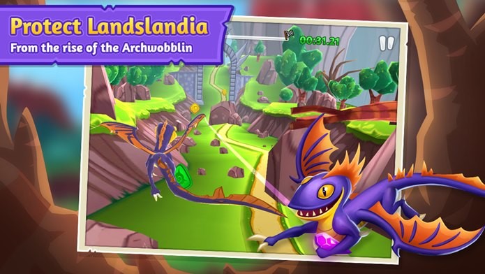 Jogo com dragões fofinhos e muito coloridos (Foto: Divulgação)