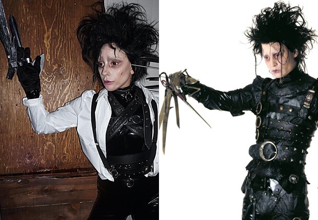 Edward Scissorhands Cosplay  Eduardo scissorhands, Edward mãos de tesoura,  Mãos de tesoura