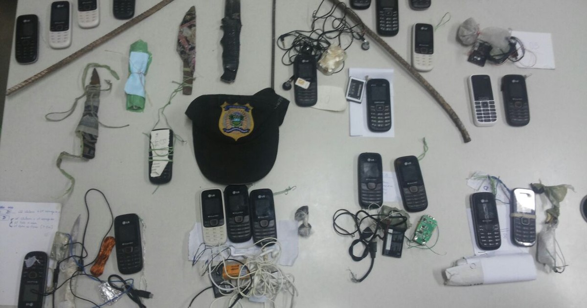 G Agentes Encontram Facas E Celulares Em Unidade Prisional Na Grande