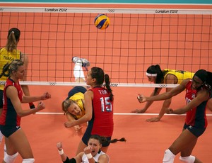brasil x eua volei feminino (Foto: Reuters)