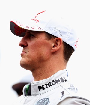 O ex-piloto de Fórmula 1 Michael Schumacher está em coma induzido desde que sofreu um acidente nos Alpes franceses, no último domingo (29) (Foto: Mark Thompson/Getty Image)