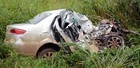 Motorista tenta passar carretas e casal morre (Agora MT)