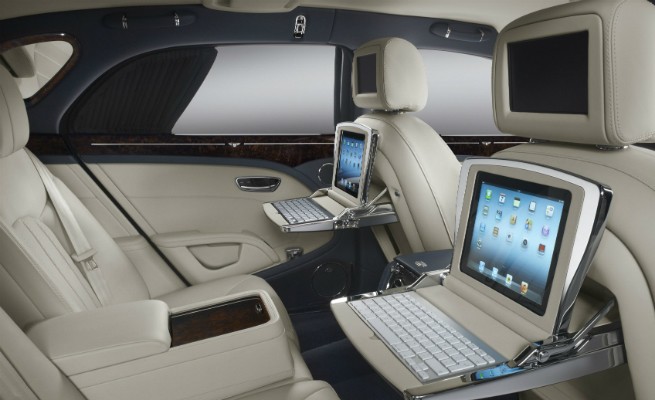 Interior do Bentley Mulsanne (Foto: Divulgação)