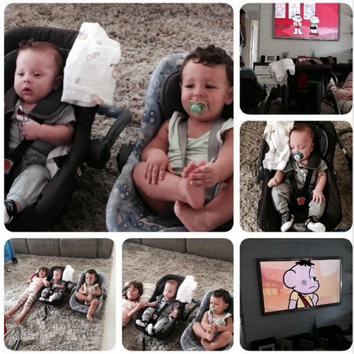 filho jaqueline e murilo arthur volei (Foto: Reprodução/Instagram)