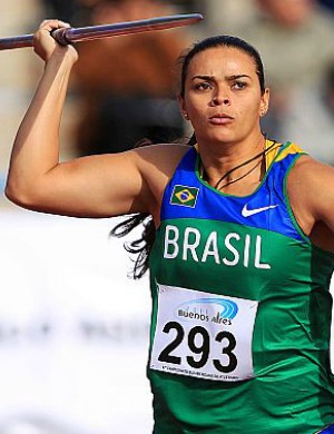 Laila Ferrer, atleta do lançamento de dardo (Foto: Divulgação/CBAt)
