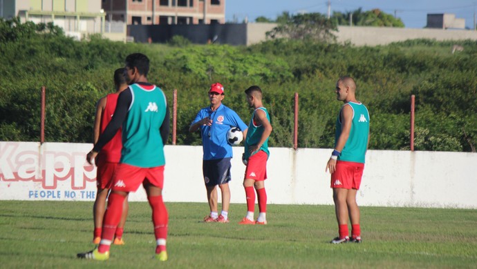 América-RN - Guilherme Macuglia treino Natal (Foto: Diego Simonetti/Blog do Major)