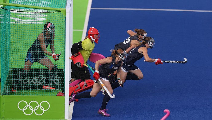 Hockey feminino EUA  (Foto: David Rogers/Getty Images))
