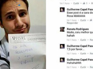  Após foto, médico Guilherme Capel pede desculpa a todos e diz que fez uma brincadeira (Foto: Reprodução/internet)