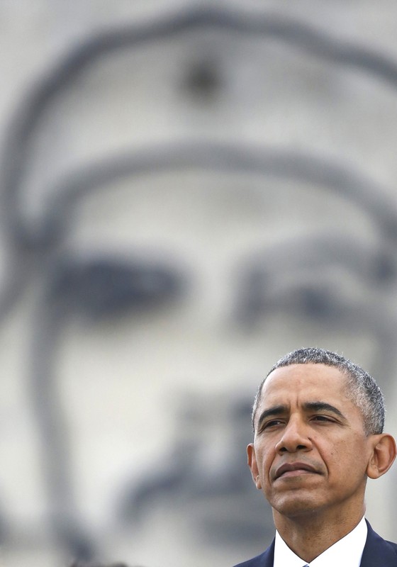 Obama em Cuba. (Foto: AP Photo/Dennis Rivera)