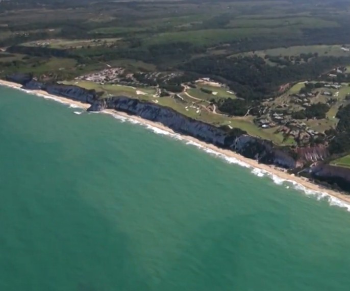 Litoral sul da Bahia é formado por praias paradisíacas (Foto: Gshow)