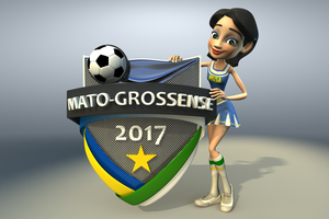 Musa do Mato-Grossense (Foto: Arte/TVCA) Musa do Mato-Grossense (Foto: Arte/TVCA)