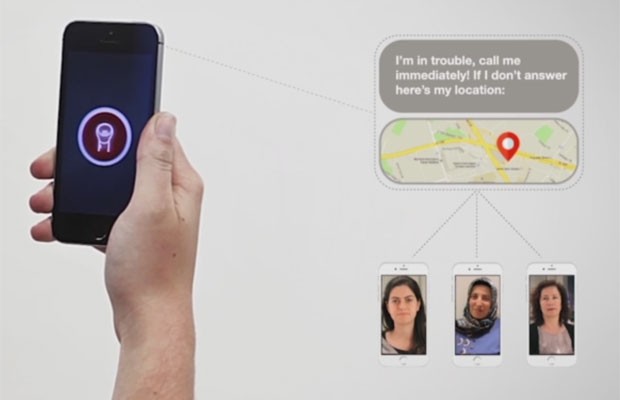 Vodafone desenvolveu aplicativo secreto para salvar mulheres em perigo (Foto: Reprodução/YouTube)