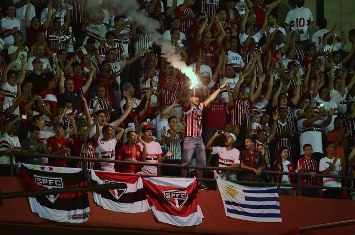 São Paulo x River Plate torcida (Foto: Marcos Ribolli)