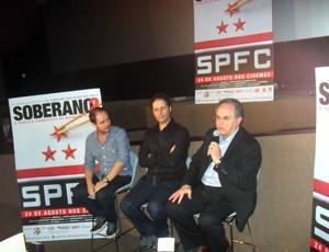 Carlos Nader, Maurício Arruda e Dorival Decoussau (Foto: Marcelo Prado / Globoesporte.com)