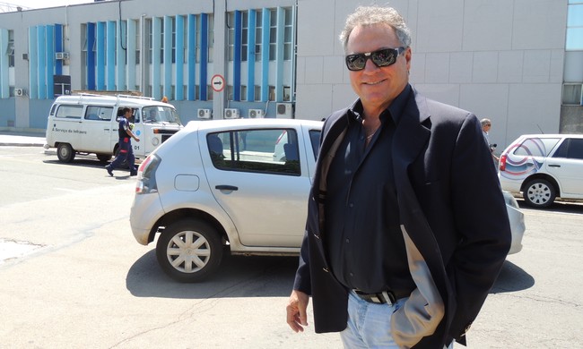 Abel desembarca em Porto Alegre para treinar o Inter (Foto: Paula Menezes/GLOBOESPORTE.COM)