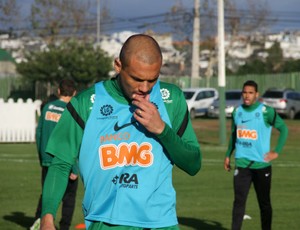 Marcel, atacante do Coritiba (Foto: Gabriel Hamilko / GloboEsporte.com)