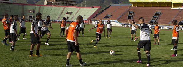 Corinthians na Bolívia (Foto: Daniel Augusto Jr / Agência Corinthians)