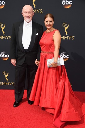 Jonathan Banks and Gennera Banks (Foto: AFP) Jonathan Banks and Gennera Banks (Foto: AFP)