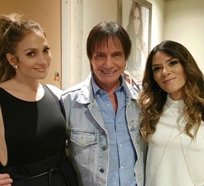Roberto Carlos e Jennifer Lopez (Foto: Reprodução/Instagram)