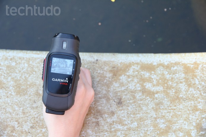 Action Camera Garmin (Foto: Anna Kellen/TechTudo) Action Camera Garmin (Foto: Anna Kellen/TechTudo)